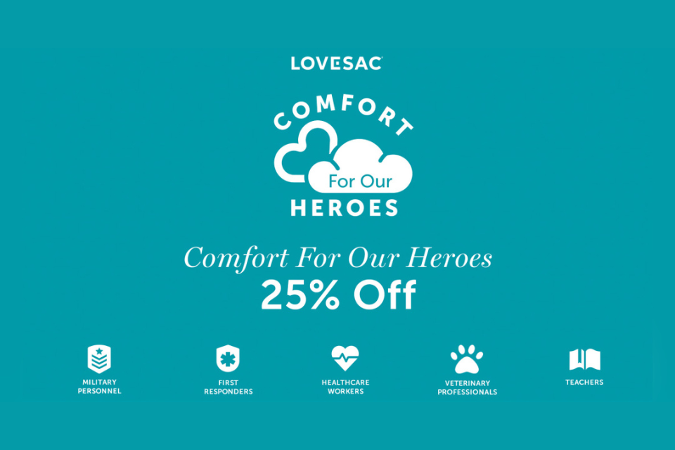 Lovesac_Comfort for Heroes
